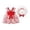 hwj# Red299, variant on Girls Dresses A-Line V-Neck Toddler Sleeveless Bowknot Floral Printed With Hat Princess Dress,Yellow