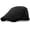 Black, variant on Solid Cotton Gatsby Cap Mens Ivy Hat Summer Driving Flat Cabbie Newsboy