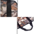 thumbnail image 3 of Portador de leña para leña, bolsa de transporte de madera de lona resistente, soporte para leña con asas, 3 of 12