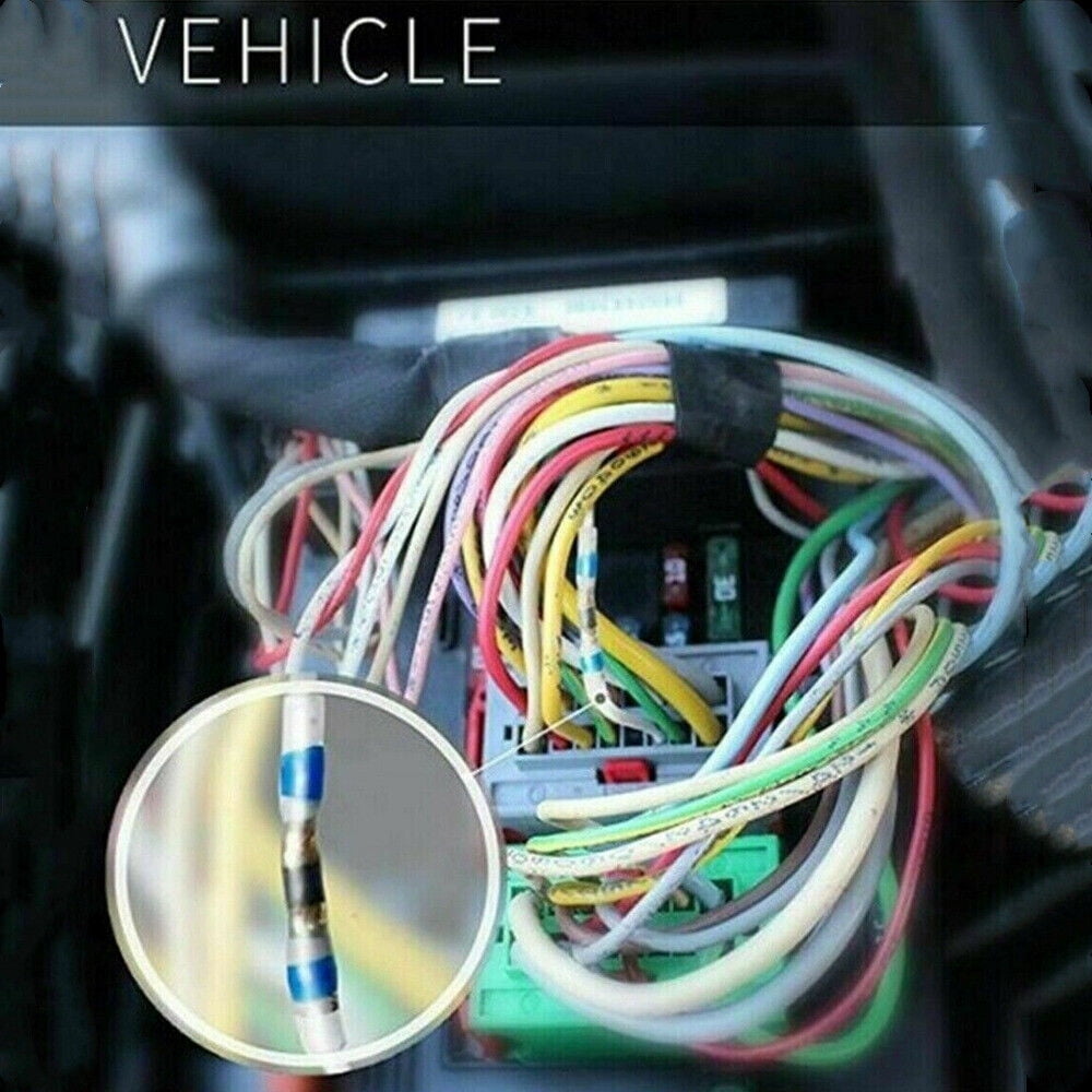 800Pcs Solder Seal Sleeve Tubing Terminals Heat Shrink Butt Wire Connectors