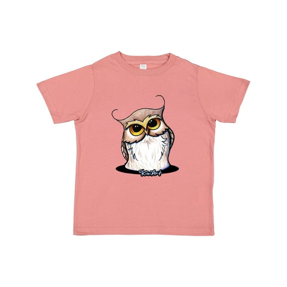 Inktastic Kiniart Owl Boys or Girls Toddler T-Shirt