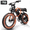 20"Black+Pump+Cable lock, variant on Electric Bike 1500W Peak, 20 Fat Tire EBike, 30MPH, 48V 15Ah, UL 2849