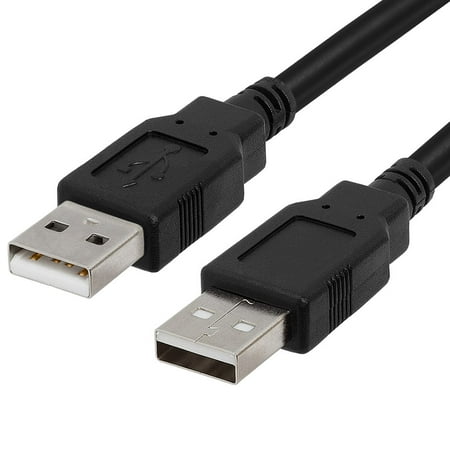 cmple computer video and audio electronics accessories usb 20 a male to a male cable - 6ft