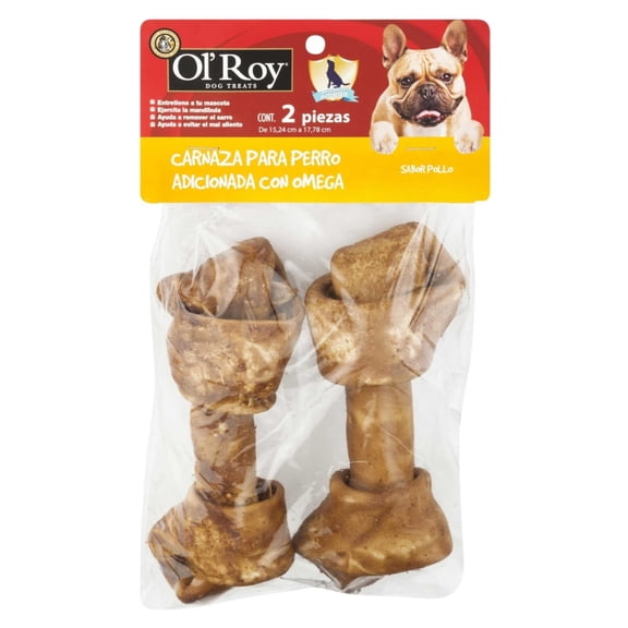 Carnaza Para Perro Ol'Roy Sabor Pollo 2 Piezas