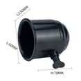 thumbnail image 4 of Plastic Tow Ball Caps Soft Trailer Ball Cover Anti-rust boat reese for RV Black, 4 of 5