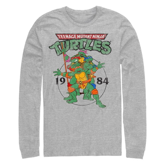Men's Teenage Mutant Ninja Turtles 1984 Heroes Long Sleeve Shirt