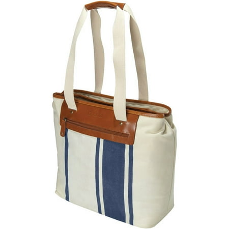 Igloo Newport Dual Compartment Tote Duo, Blue Stripe