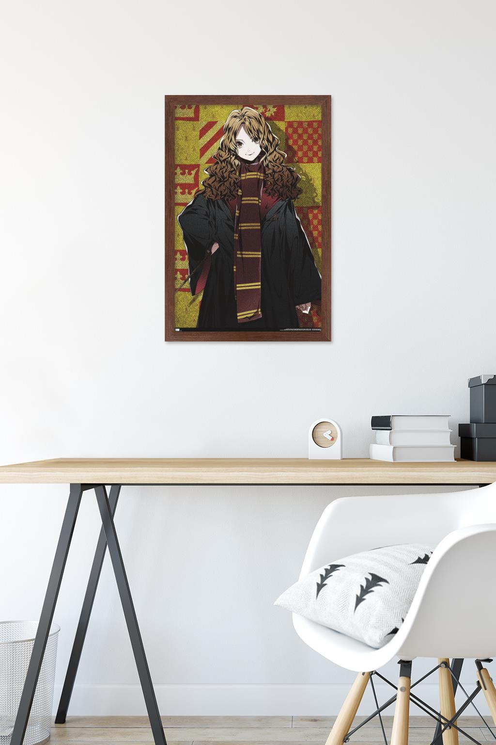 The Wizarding World: Harry Potter - Dynasty Hermione Wall Poster, 14.725" x 22.375" Framed
