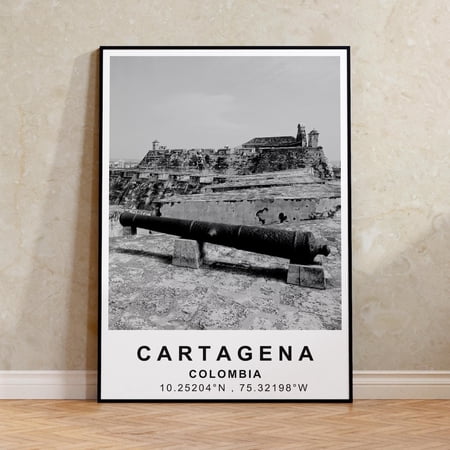 Cartagena Colombia Castillo San Felipe Wall Art Decor Unframed Paper Print