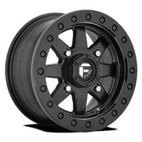 Fuel UTV Aluminum Rim D936 MAVERICK BL - OFF ROAD ONLY 15X7in Matte Black Finish, D9361570A654