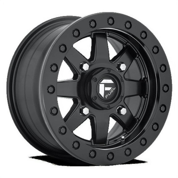 Fuel UTV Aluminum Rim D936 MAVERICK BL - OFF ROAD ONLY 15X7in Matte Black Finish, D9361570A654
