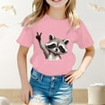 thumbnail image 2 of YUEHUA Girls T Shirts Kids Short Sleeve Shirts for Boys Crewneck Cotton Tshirts Basic Casual Tops Tees Summer Clothes, 2 of 5