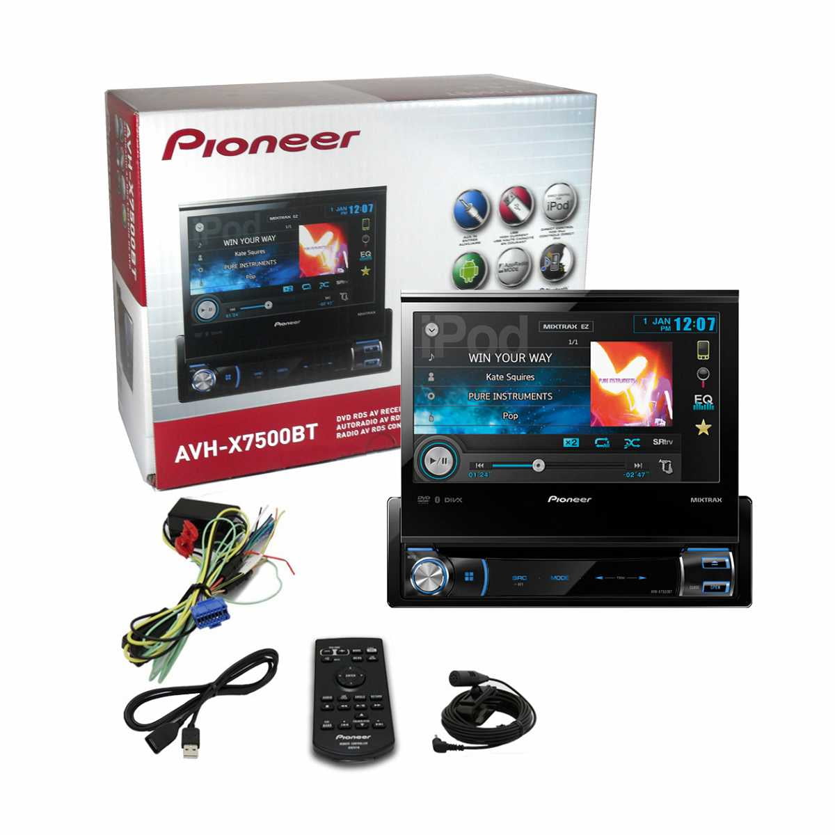 Pioneer AVHX7500BT 7