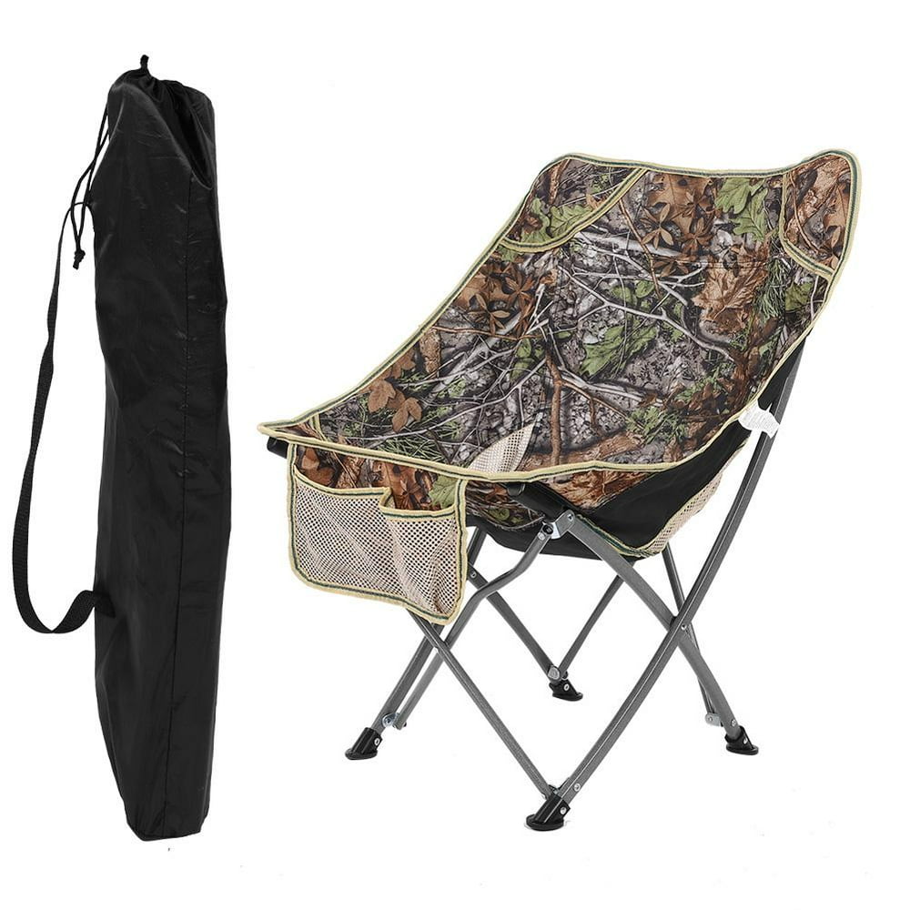 HERCHR Portable Folding Chair Outdoor Camping Fishing Heavy Duty Stool