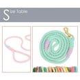 thumbnail image 2 of Cotten Dog Rope Leash, 150cm Thick Strong Rope Lead for Small Medium Large Breed Dogs (Light Green), 2 of 4