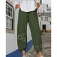 thumbnail image 4 of Pantalones capri Medlor Boho 2025 de verano de pierna ancha para mujer, 4 of 4