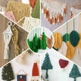 thumbnail image 6 of Natural Cotton Macrame Cord 3mm x 100 Yards - Soft Colored Macrame Rope for Plant Hangers, Wall Hangings & Dreamcatchers - Beige Craft Yarn for DIY Projects, Rose Red, 6 of 6