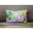 thumbnail image 3 of Carolines Treasures DAC1645PW1216 16 x 12 in. Unisex Idaho Syringa in Watercolor Fabric Decorative Pillow, 3 of 4