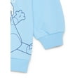 thumbnail image 4 of Bluey Toddler Girls Graphic Crewneck Sweatshirt with Long Sleeves, Sizes 12M-5T, 4 of 4