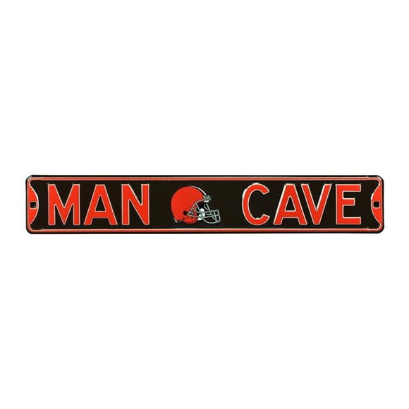 Authentic Street Signs 35078 Cleveland Browns Man Cave Street Sign