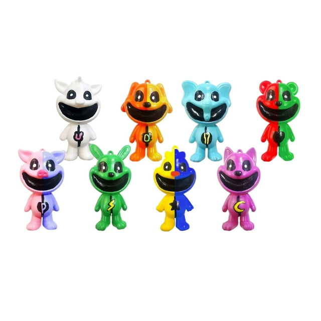 Smiley Animal Doll PVC Horror Big Mouth Pet Rabbit Elephant Pet Model Toy - Vinsniv
