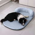 thumbnail image 4 of Lit pour Chiens Tapis pour Animaux de Compagnie Résistant à la Chaleur Lit pour Chiens Lavable en Machine Design Confort d'Été pour Petits à Grands Animaux, 4 of 4