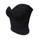 thumbnail image 3 of Top elegante sin tirantes de punto liso para mujer - Top corto con sujetador bandeau elástico para ocasiones informales o fiestas, 3 of 4