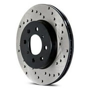 StopTech 07-19 Land Cruiser, LX570, Sequoia, Tundra Sportstop Cryo Sport Drilled Rotor, Front Left - 128.44156CL Fits select: 2007-2021 TOYOTA TUNDRA, 2008-2022 TOYOTA SEQUOIA