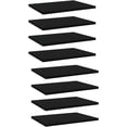 thumbnail image 2 of Set of 8 Replacement Storage Shelf Panels, Black 15.7x11.8x0.6 Inches, Engineered Wood, 2 of 5