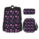 thumbnail image 1 of Easygdp Pink Planets And Stars Mochila para Niños y Niñas con Set de Caja de Almuerzo y Estuche para Lápices 3 en 1, Mochila Escolar Estampada para Adolescentes, 1 of 7
