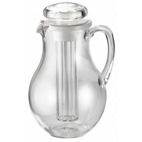 Tablecraft Center Ice Core Pitcher, 3/4 Gallon Clear