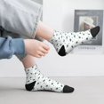 thumbnail image 5 of Bingfone Hand Drawn Turtle Design Patterned Men's Women's Casual Cotton Socks, 5 of 5