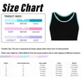 thumbnail image 6 of inlzdz Girl's Summer Sleeveless Crop Tank Tops Racer Back Casual Basic Tank Vest Yoga Workout Shirts Pink 16, 6 of 6