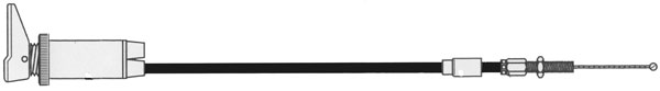 Sports Parts Choke Cable 05-146-26 Sports Parts Choke Cable 05-146-26