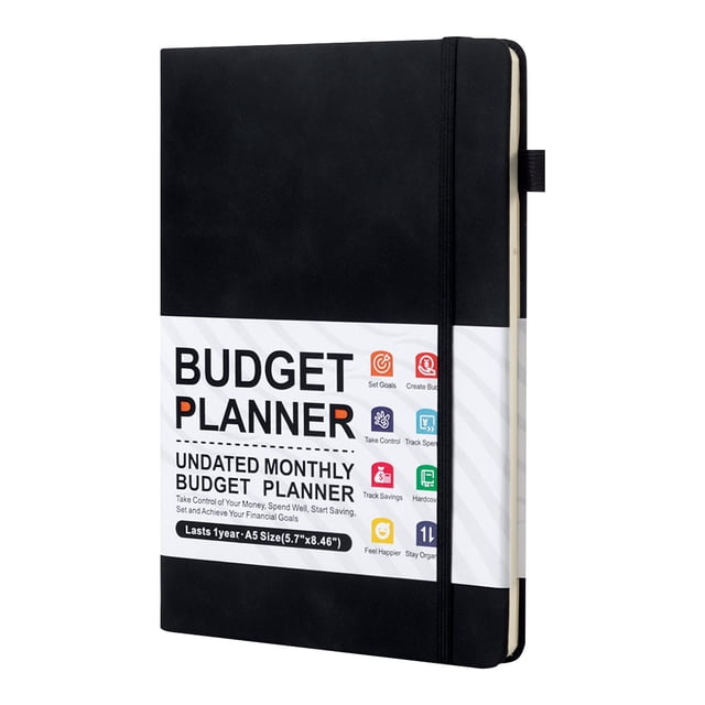 Boreal Craft Business Organizer Tabs 1pc A5 Monthly Plan Fund Budget Notebook Plan Weekly Plan Address Book For Record Phone Mail Important Information Polychromatic Selection Can Scenes Multicolor