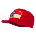 thumbnail image 2 of Eastern State North Carolina Embroidered Patch Cap - Red OSFM, 2 of 5