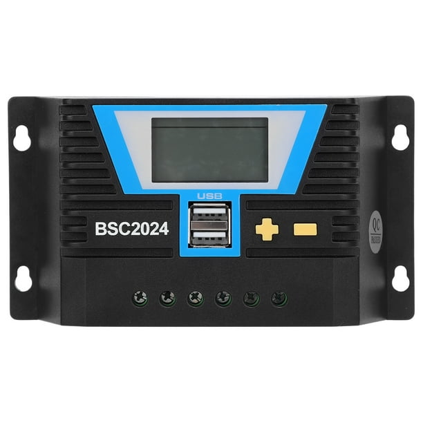 Controlador solar Zhivalor Identificación inteligente Panel fotovoltaico Carga BSC2024 20A 12/24V