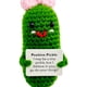 thumbnail image 2 of Mini papa linda con tarjeta positiva, regalos de cumpleaños para un amigo (pepino con pajarita), 2 of 5