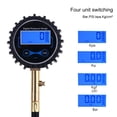 thumbnail image 4 of Rubber Air Hose Clip Gauge Tire Pressure Manometer High Precision Tire Gauge, 4 of 17