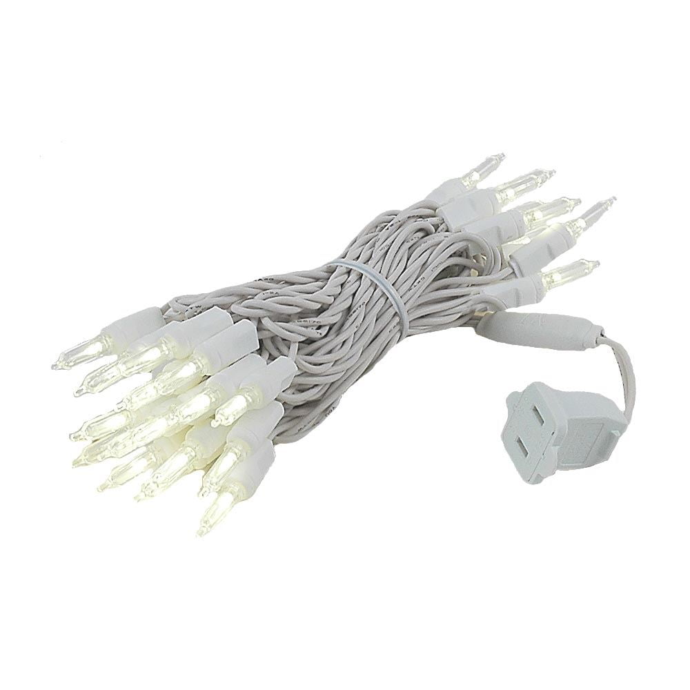 Novelty Lights T5 LED Warm White Christmas String Lights UL Listed