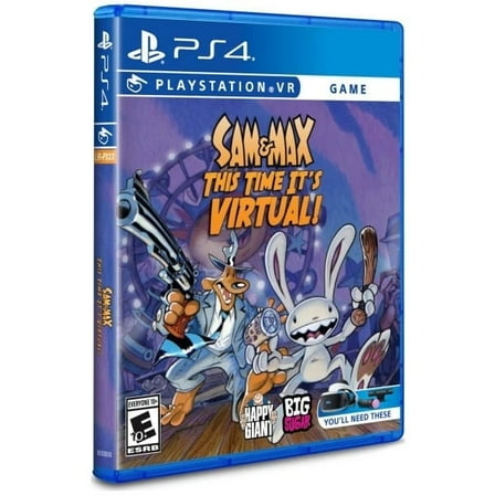 Sam And Max This Time Its Virtual (Psvr) (Limited Run Games) (PS4 Playstation