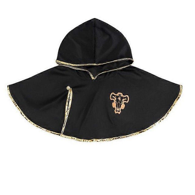 Black Clover Asta/Yuno Cloak Cosplay Cape Black Bull Magic Knights Uniform