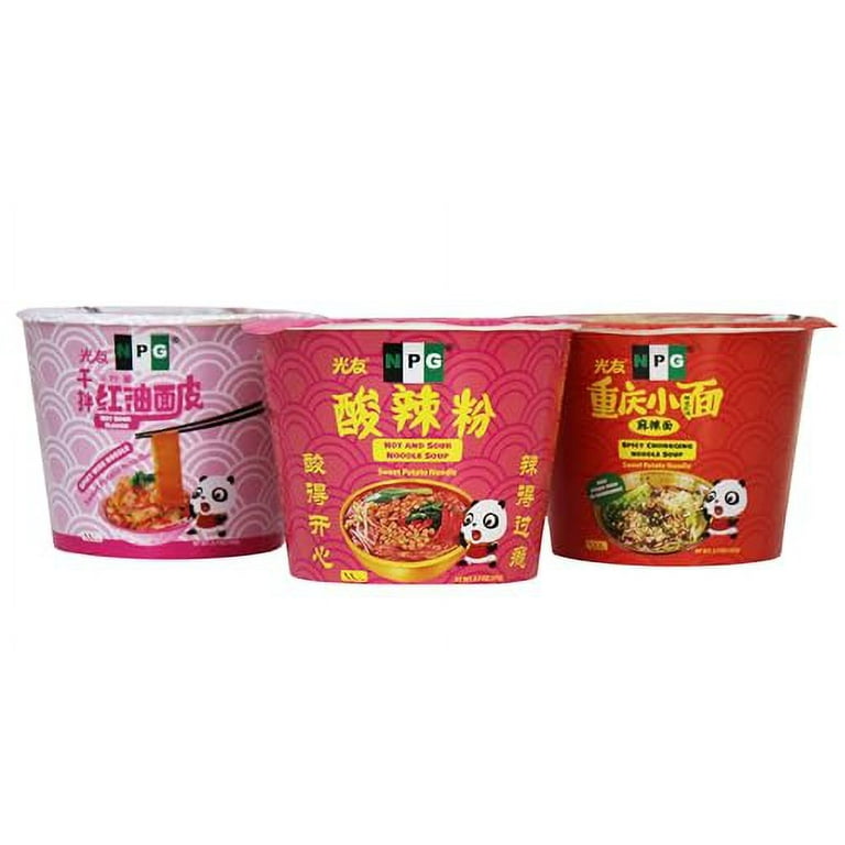 NPG Instant Ramen Noodle Variety Pack 3.7 oz (Pack of 6