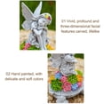 thumbnail image 3 of EstbridgeSolar Turtle Figurine Lawn Decor with Solar Light (Angel  Turtle), 3 of 10