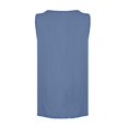thumbnail image 3 of Seductiva Camisole Tank Tops for Women Linen Sleeveless Tops for Women Summer Trendy Plain Ruffled V Neck Tank Shirts Casual Cool Edge Hem Camisoles Tank Summer Sleeveless Tops, 3 of 6