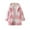 #0077-Pink, variant on Favoffer Boys Girls Plaid Hooded Fleece Coat Fall Winter Double-Sided Fuzzy Long Sleeve Outerwear for Daily Playdates Family Photos Toddler 2-8Y