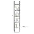 thumbnail image 2 of Christmas Wooden Ladder With Noel Sign, 2 of 3