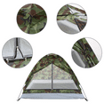 thumbnail image 2 of HLONK Tent UV Protection One Person Tent for Camping Hiking Foldable Pop Up Backpacking Tent Camouflage Tent, 2 of 5
