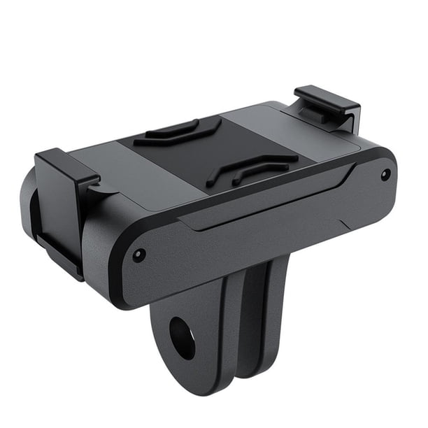 3 Adaptador magnético de dos garras Adaptador de cámara de acción antidesprendimiento para DJI Action 3 piezas