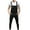 Black 01, variant on Bibs for Men Fashion Ripped Jean Jumpsuits Romper Long Pants Slim Fit Casual Denim Bib Overalls with Pockets